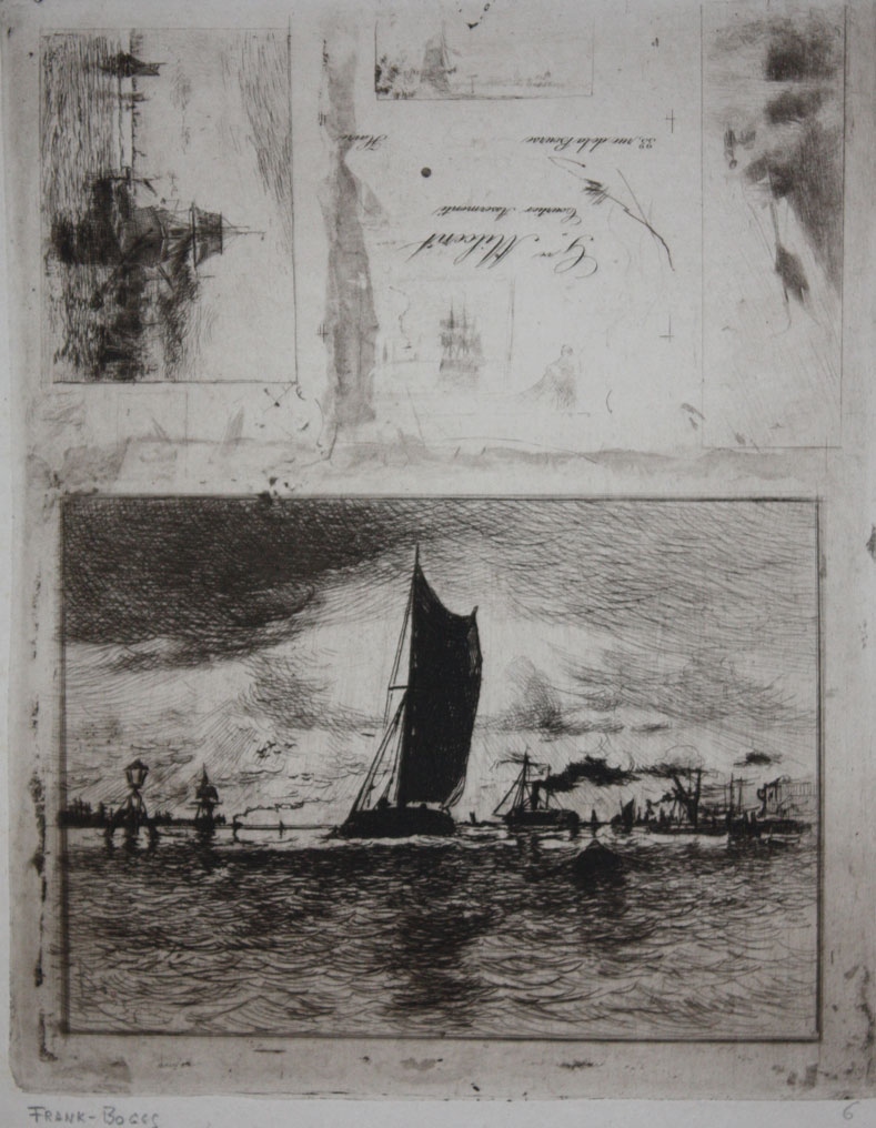 G.Milcent, courtier assermenté, Frank Myers Boggs, 4e quart 19e siècle, 1er quart 20e siècle