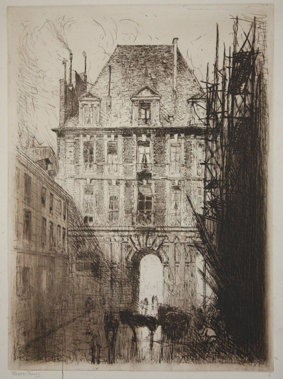 Rue de Birague, Paris, Frank Myers Boggs, 1906 vers