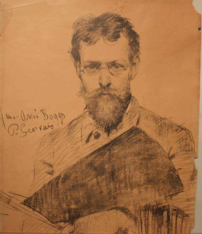 Portrait de Frank Boggs, Paul Gervais, 2e moitié 19e siècle