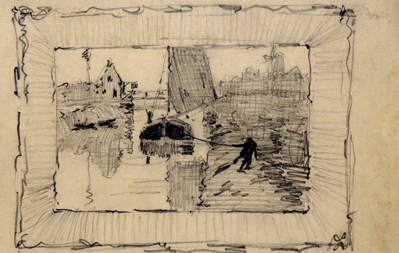 Voilier hâlé, Frank Myers Boggs, 19e siècle