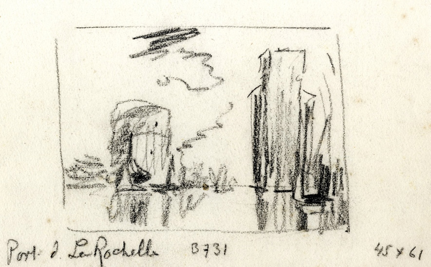 Le port de la Rochelle, Frank Myers Boggs, 4e quart 19e siècle