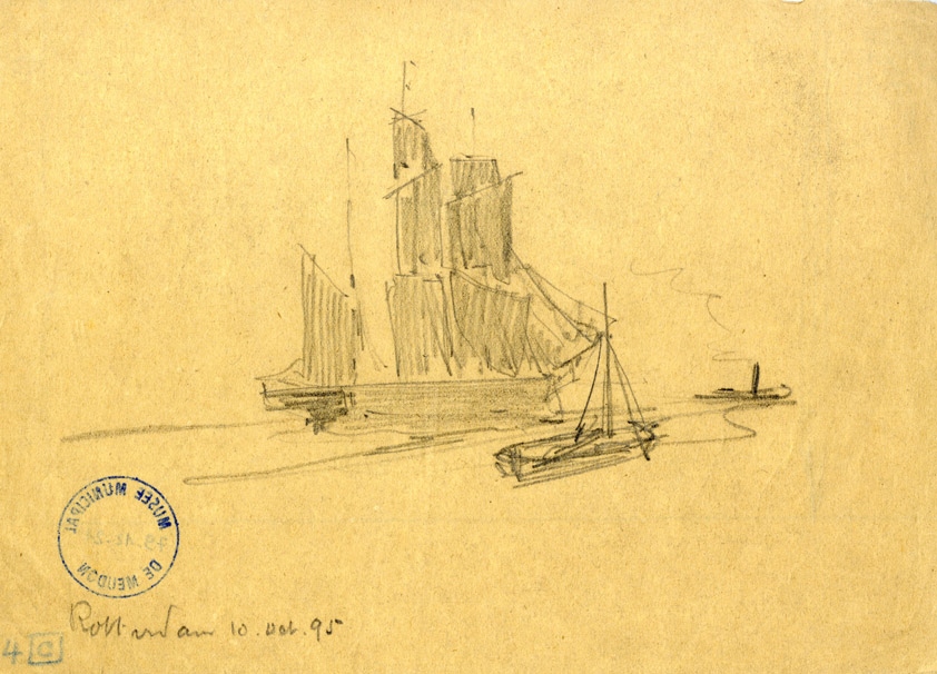 Rotterdam, 15 octobre 1895, Frank Myers Boggs, 1895