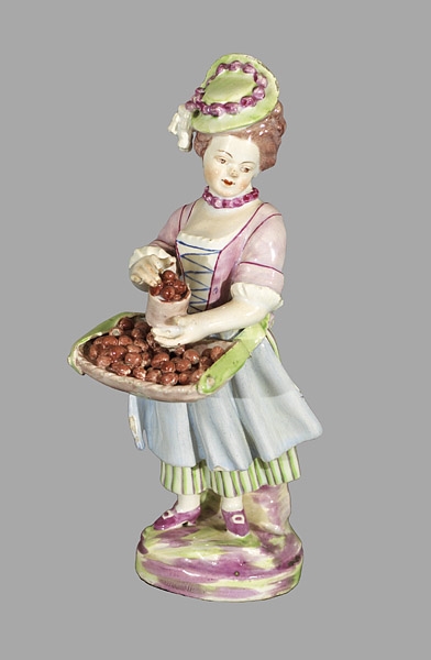 Statuette : Marchande de marrons_0