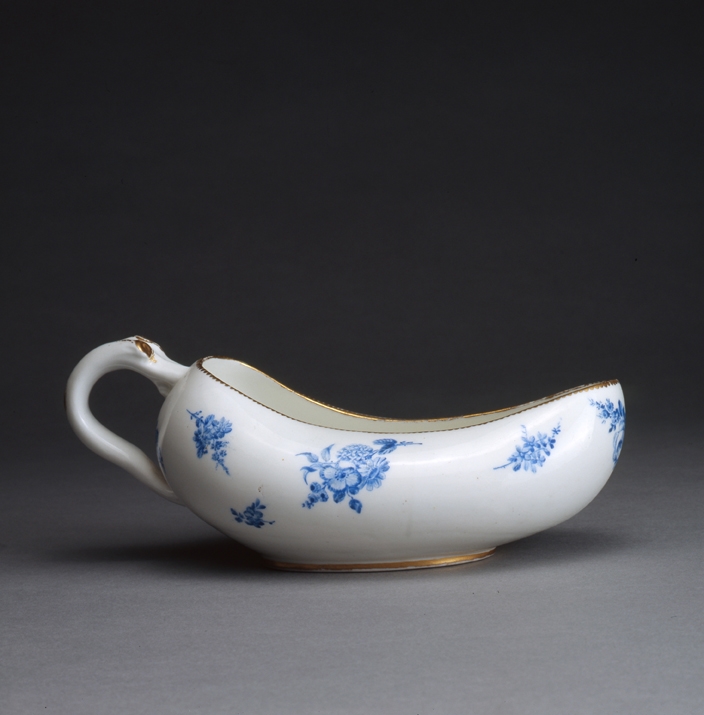 Bourdalou  décor camaïeu bleu_0