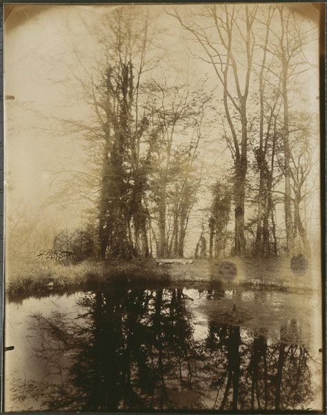 Sceaux. Parc. Bassin de l'Allée de la Duchesse, Eugène Atget, 1925