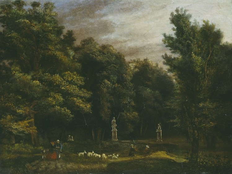 Parc du château de Bercy, Charles-Nicolas Ransonnette, 1868
