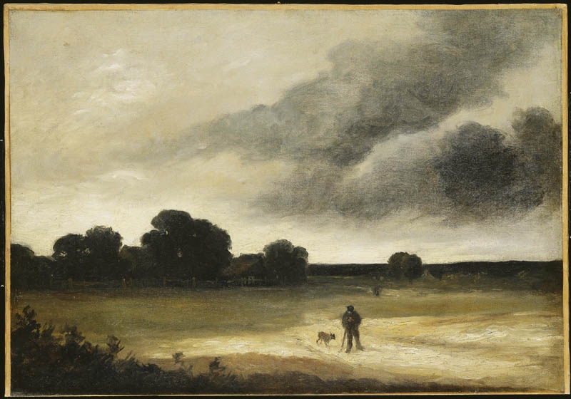 Vue prise dans la plaine Saint-Denis (Inventaire), Georges Michel, 19e siècle