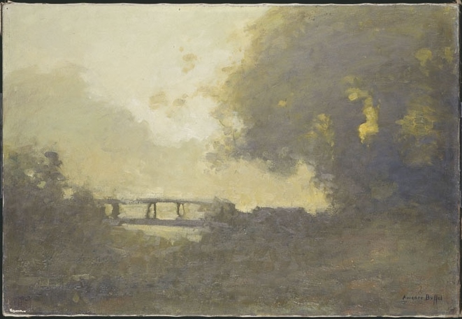 Le vieux pont du moulin, Amédée Buffet, 1e moitié 20e siècle