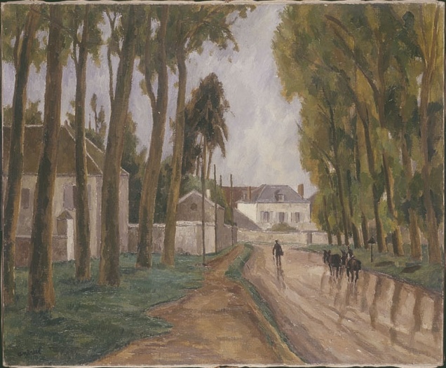 Servon - la route, Louis-Robert Antral, 1958
