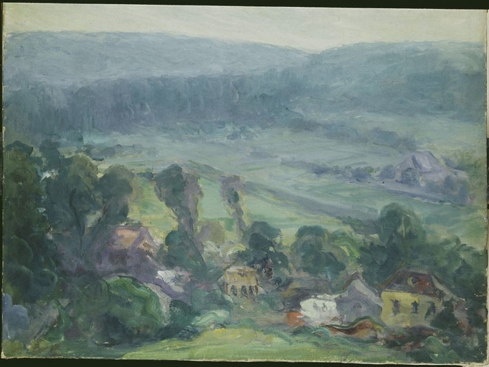 Paysage de Chevreuse (Titre forgé), Constantin Kousnetzoff, 1e moitié 20e siècle