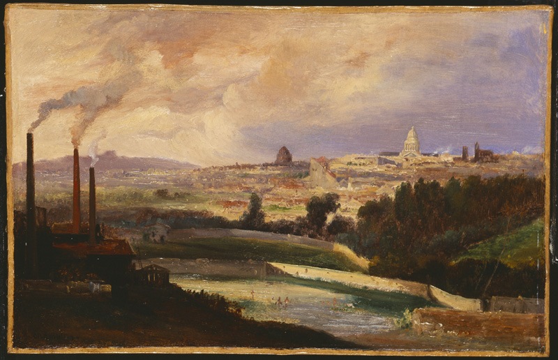Paris vu de Gentilly, Jean-Jacques Champin, 19e siècle