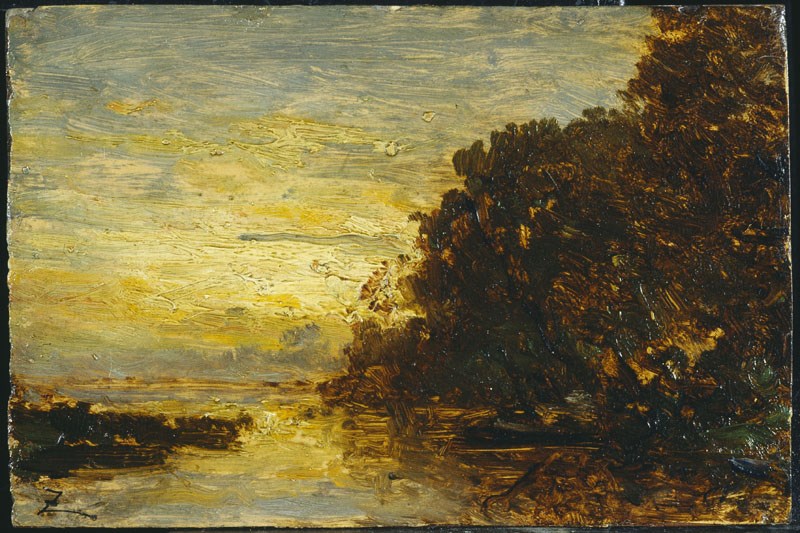 La Seine à Billancourt, Félix Ziem, 19e siècle