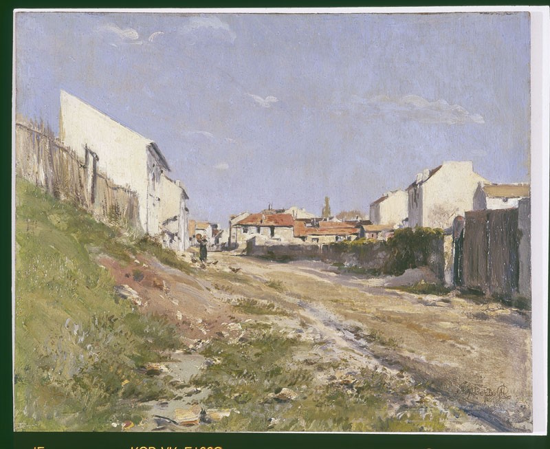 Vue de Montrouge, Henri Dutzschold, 2e moitié 19e siècle