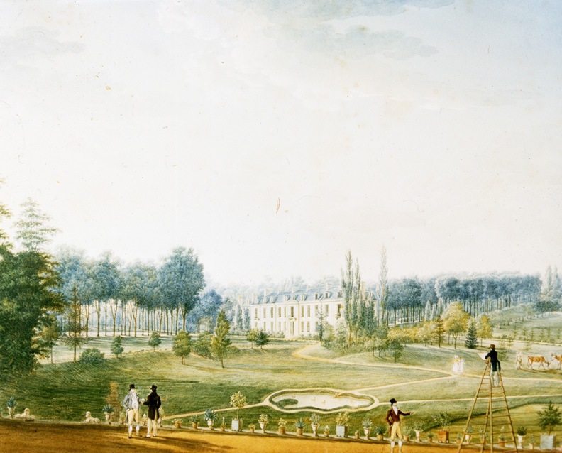 Le château de Ris-Orangis (Titre forgé), Antoine Ignace Melling, 1811