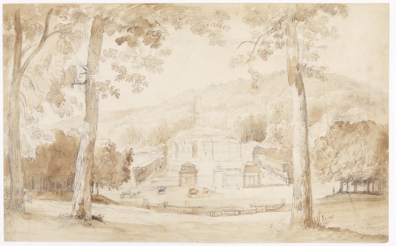 Château de Dampierre, François-Edme Ricois, 1845