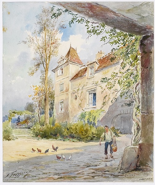 Maison d'Armande Béjart à Meudon, Henri Toussaint, 1906 (Vers)