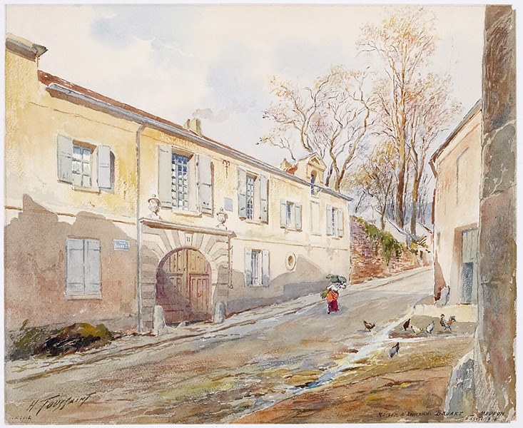Maison d'Armande Béjart à Meudon, Henri Toussaint, 1906 (Vers)