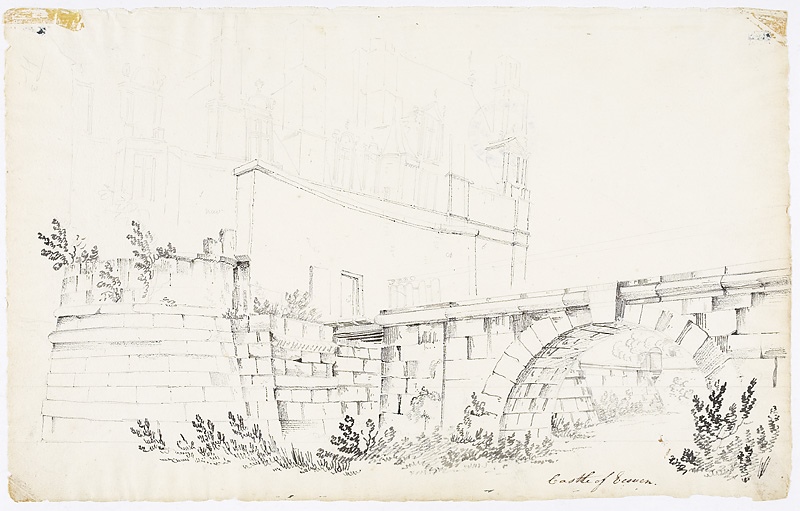 Château d'Ecouen, John Claude Nattes, 1802-1803