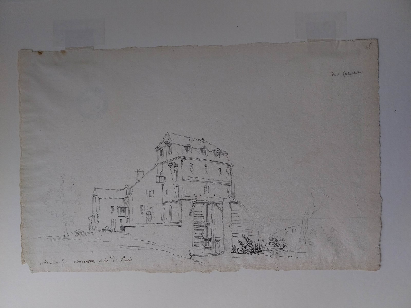 Moulin de Charenton, John Claude Nattes, 1802-1803