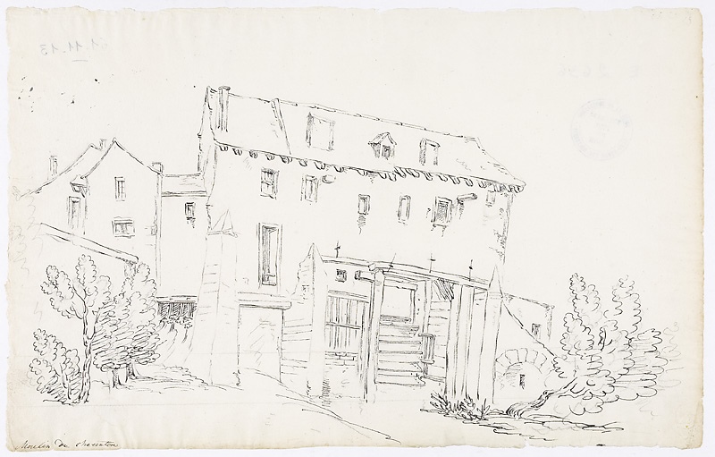Moulin de Charenton, John Claude Nattes, 1802-1803
