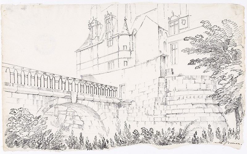 Château d'Ecouen, John Claude Nattes, 1802-1803