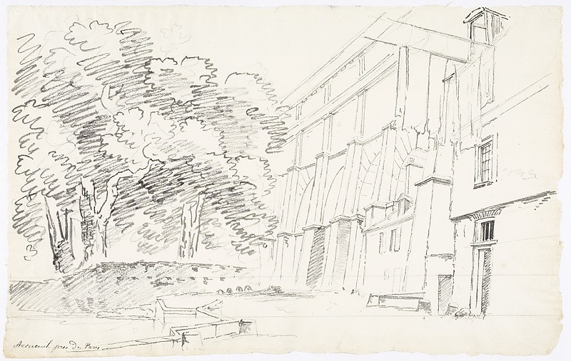 Arcueil - l'aqueduc, John Claude Nattes, 1802-1803