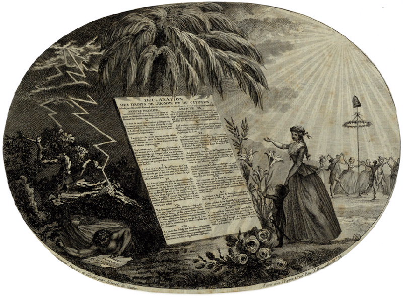 DECLARATION DES DROITS DE L’HOMME ET DU CITOYEN, Claude Niquet, 1789