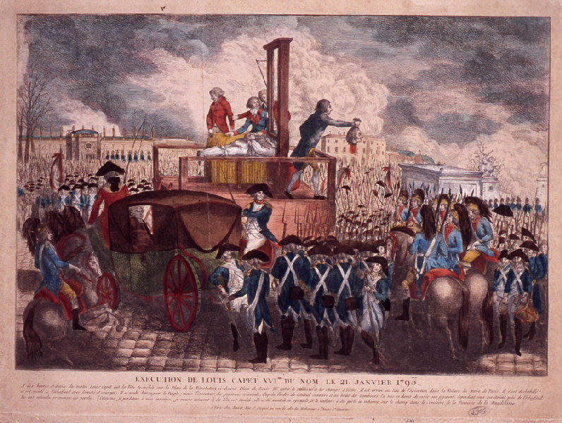 EXECUTION DE LOUIS CAPET 16EME DU NOM LE 21 JANVIER 1793_0