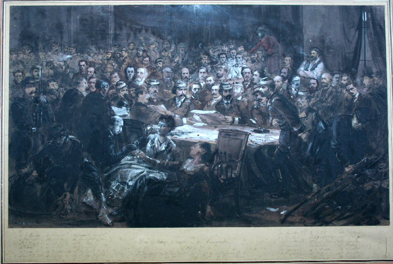 Séance secrète sous la Commune, Pierre Tetar Van Elven, 1871