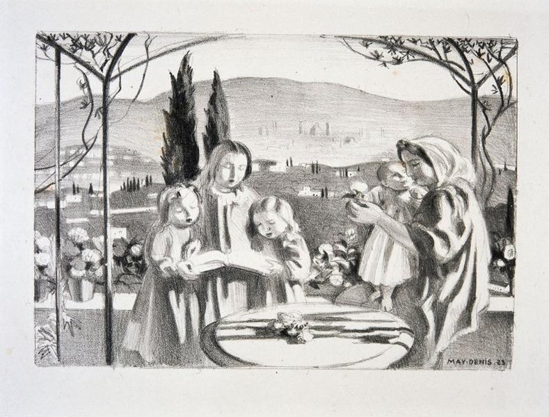 La Terrasse ; La madone de Fiesole_0