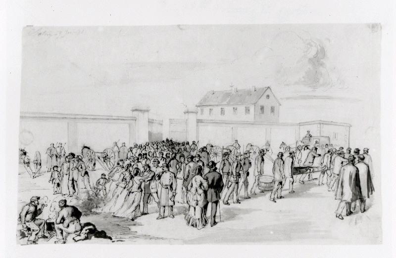 Satory, 9 Juin 1871 (titre inscrit), 1871