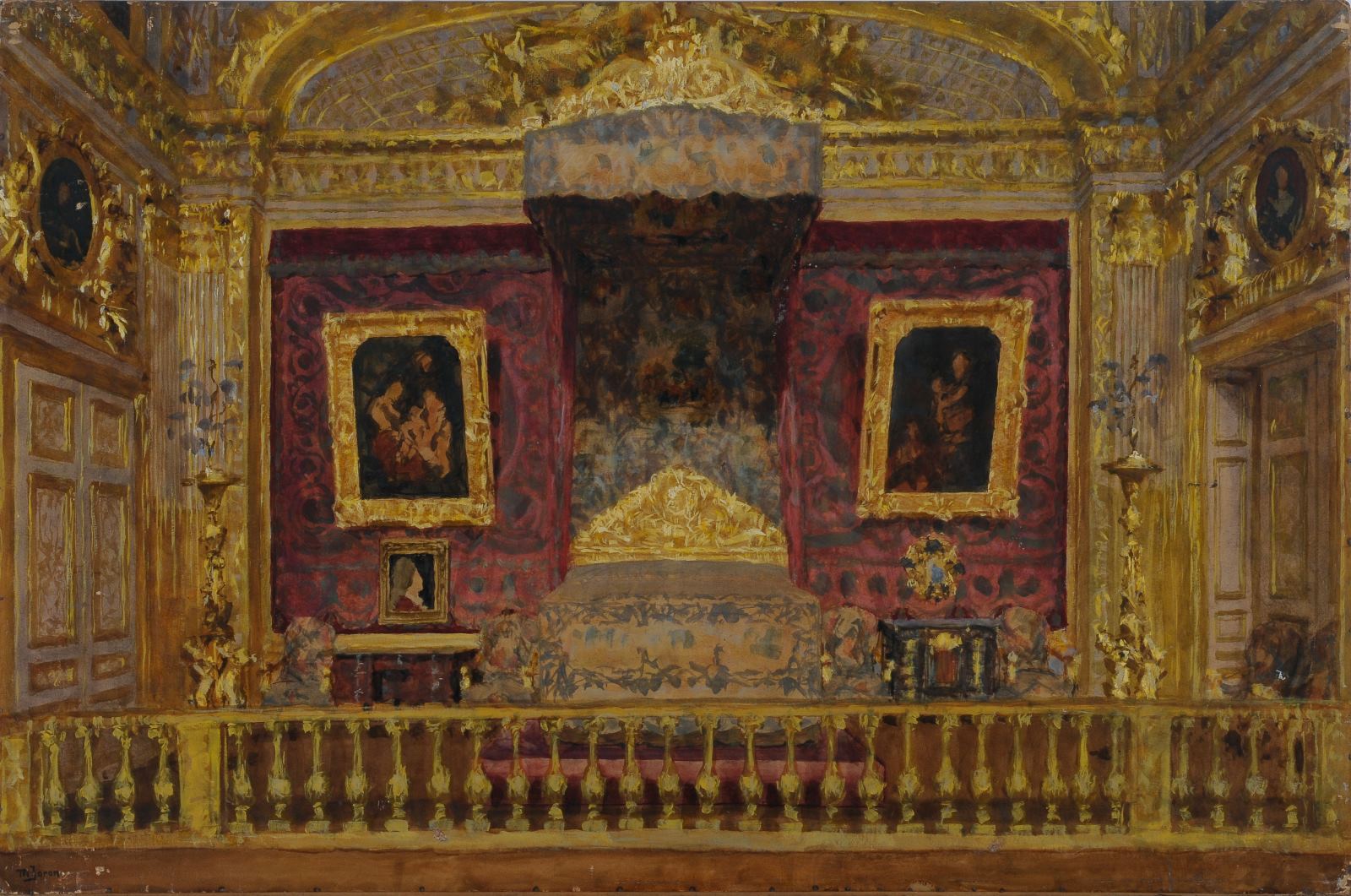 Chambre de Louis XIV à Versailles, Maurice Joron