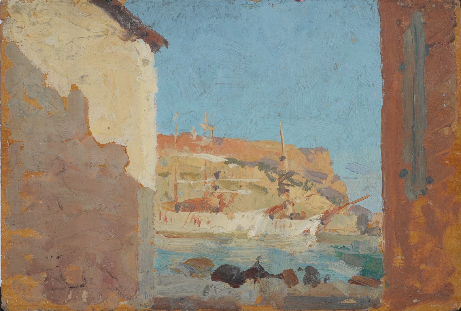 Paysage, Maurice Joron, 1er quart 20e siècle