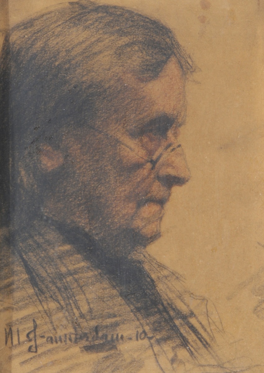 Portrait de Madame Louise Tavernier, Maurice Joron, 1910