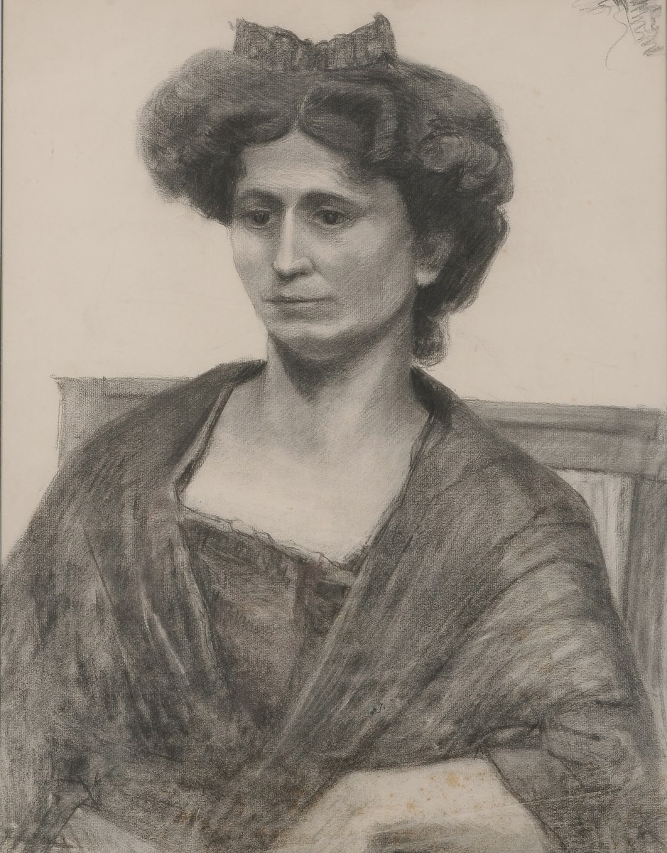 Portrait d'un modèle, Maurice Joron, 1910 (c)