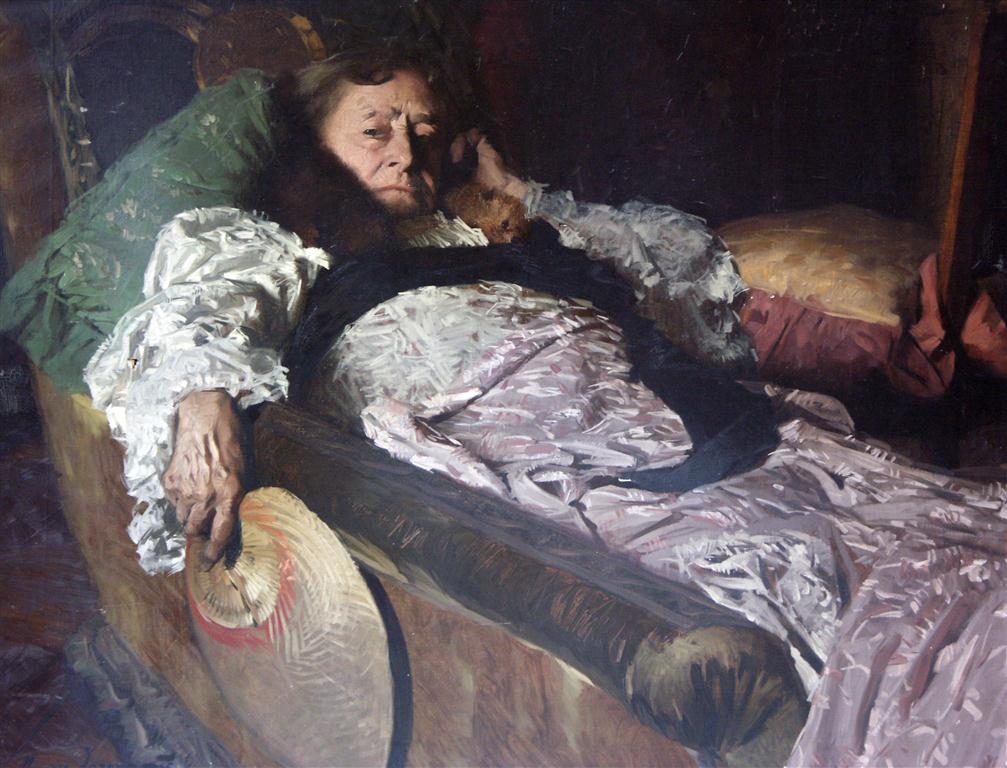 Portrait de Mme Louise Tavernier, Maurice Joron