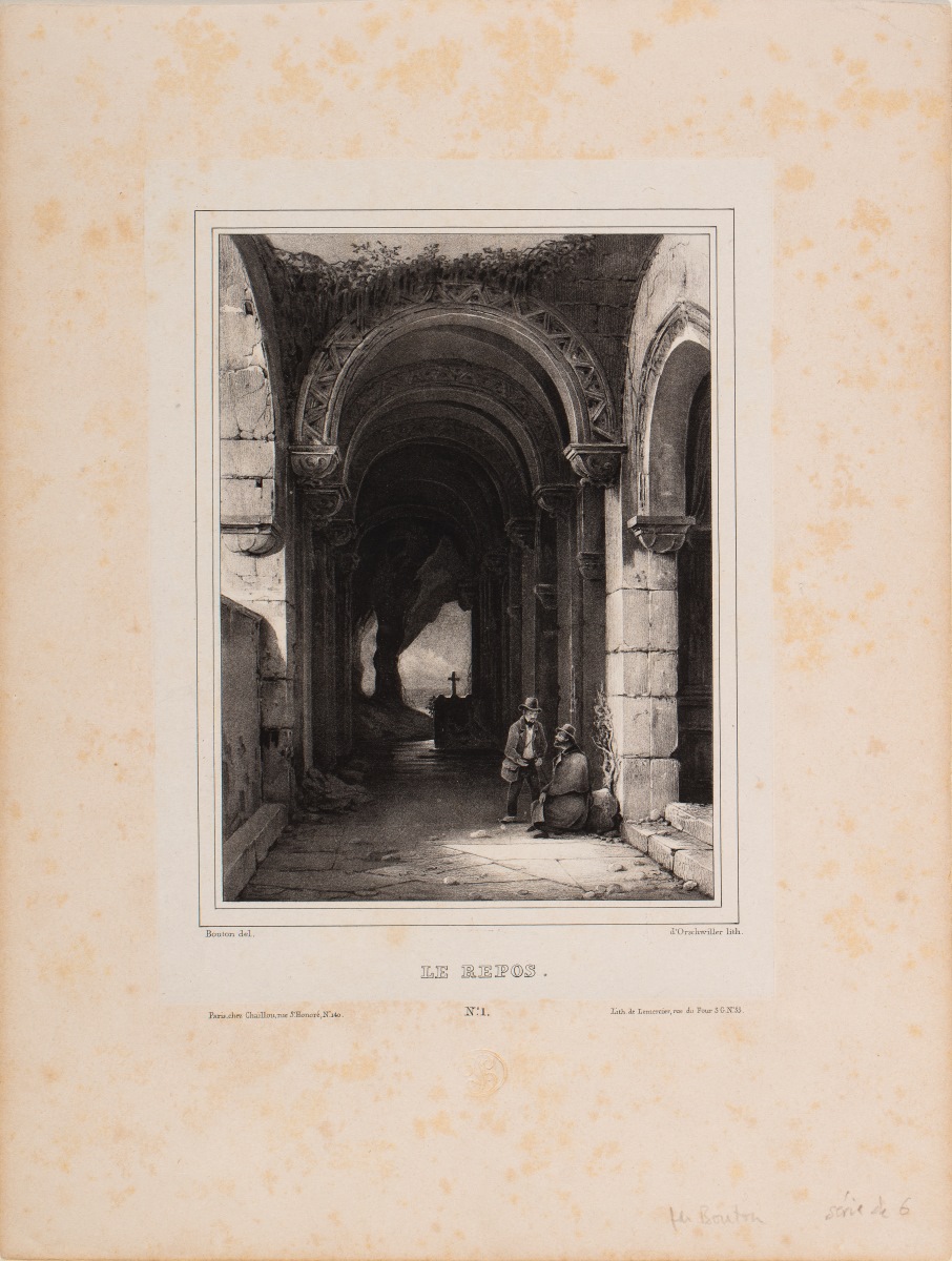 Le repos, Charles-Marie Bouton