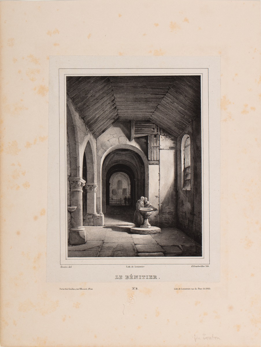 Le bénitier, Charles-Marie Bouton