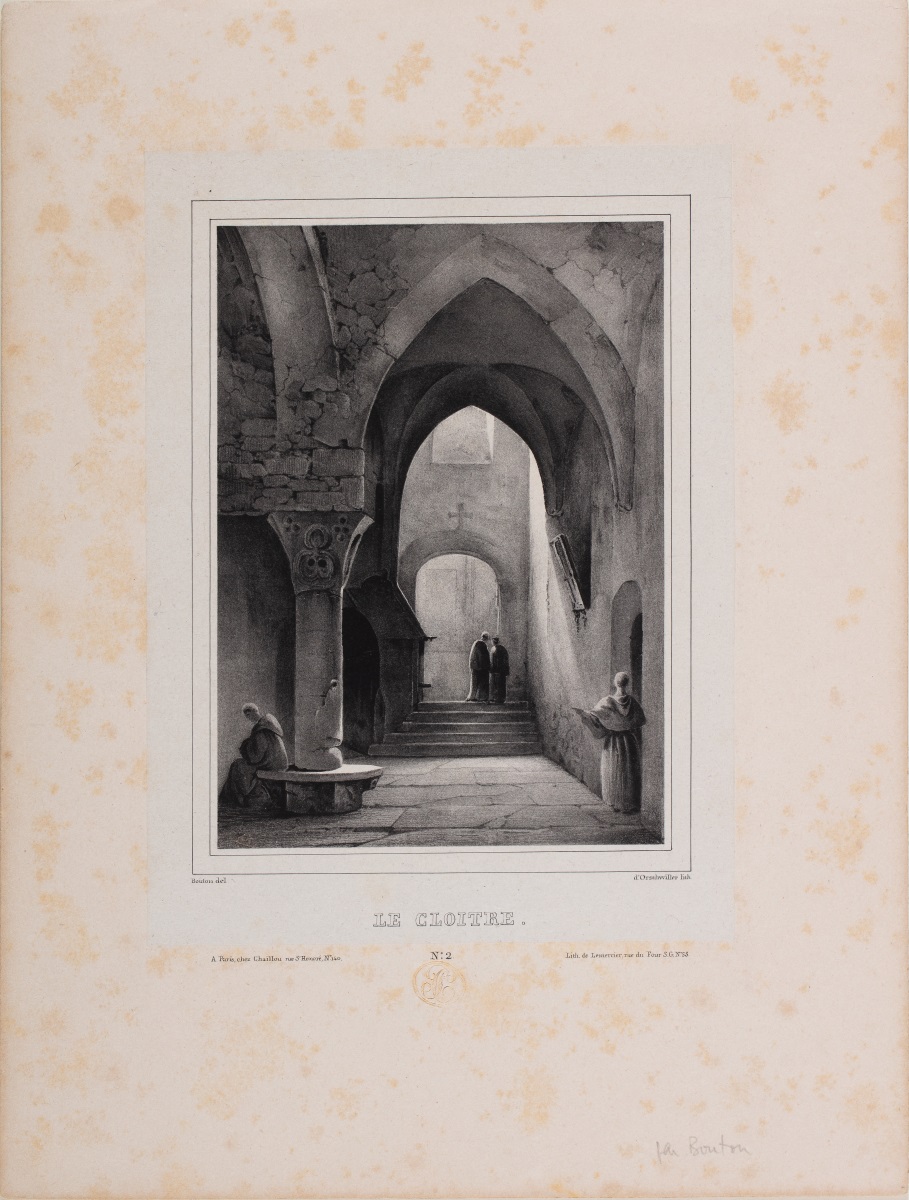 Le cloître, Charles-Marie Bouton