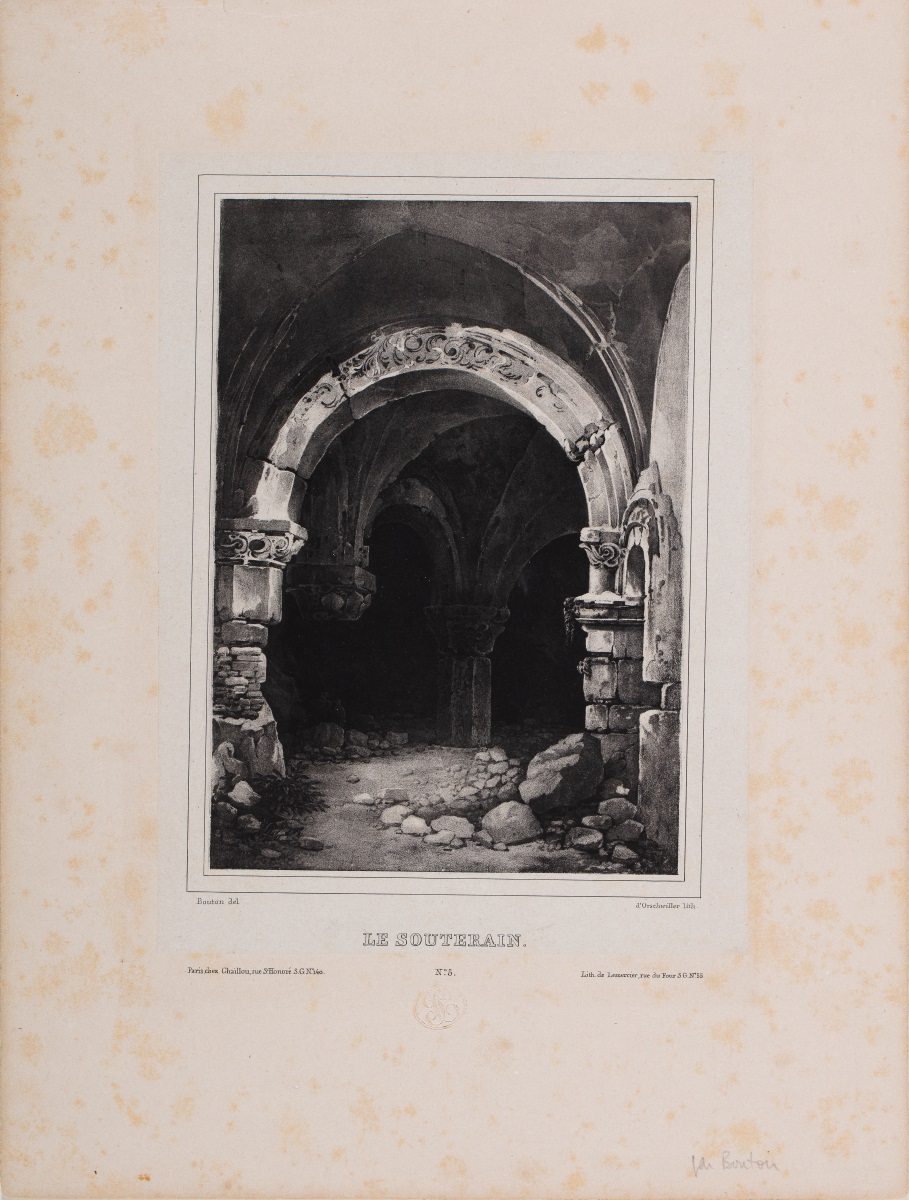 Le souterrain, Charles-Marie Bouton