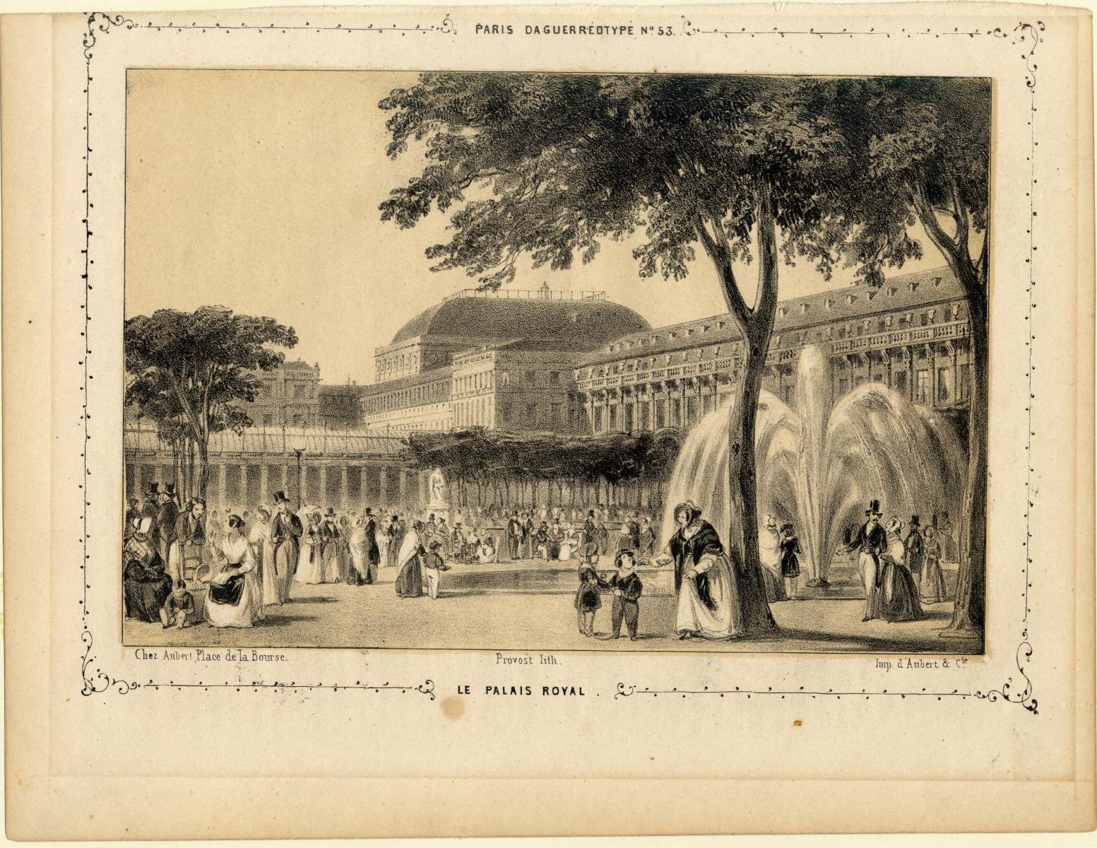 Le Palais Royal ; Paris et ses environs reproduits par le daguerréotype_0