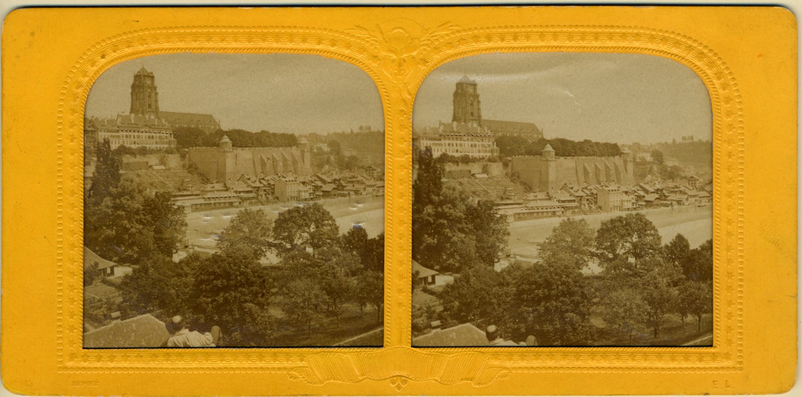 Vue de la vieille ville de Berne_0