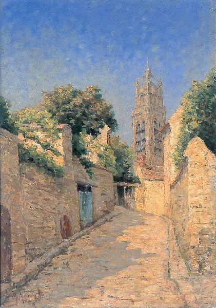 Le Grand Godet et Saint-Maclou, Alphonse Charles Masson, 1896