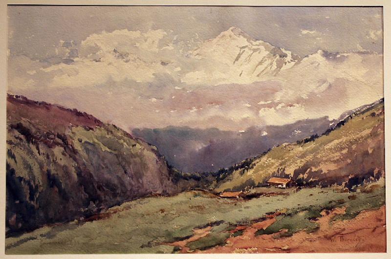 Vue de Gavarnie, William Thornley, 4e quart 19e siècle