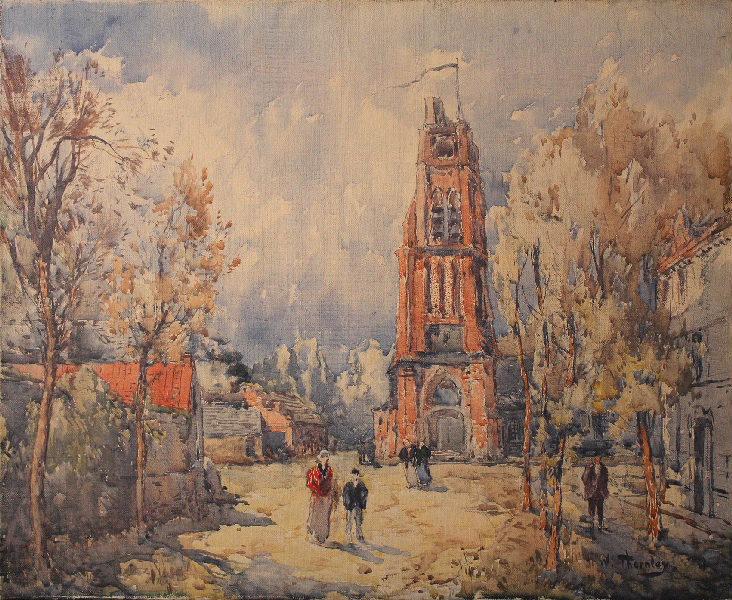 Place de village, William Thornley