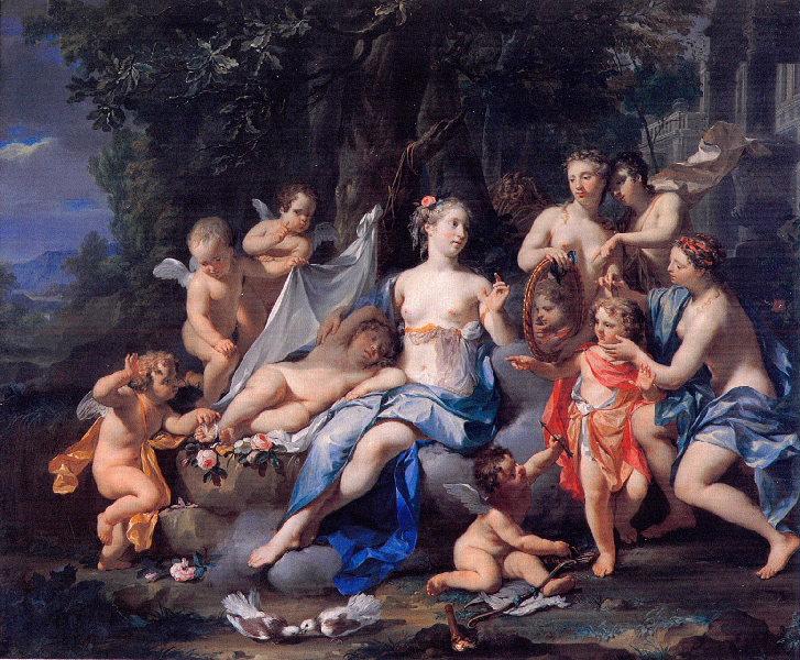 L'amour endormi auprès de Vénus_0