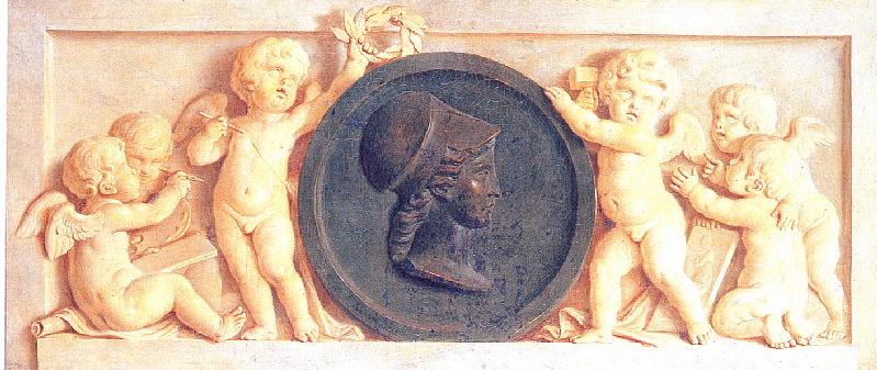 Bas-Relief, Minerve, Pieter Joseph Sauvage, 1782