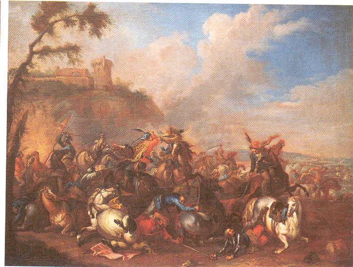 Combat de chrétiens et de turcs_1