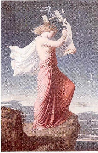 Sapho jouant de la lyre_0