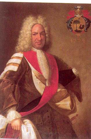 Portrait de Pierre II Poulhariez (1671-1748 Capitoul de Toulouse, 1724), Antoine Rivalz, 18e siècle